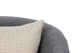 Boucle Grey Turku 69x71x70 cm fauteuil