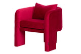 SILLON VELVET ROJO TURKU 69x71x70 CM