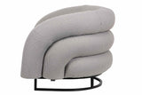 SILLON TELA GRIS HANKO 89x85x74 CM