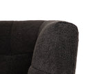 SILLON ACERO INOXIDABLE/BOUCLE INARI 85x75x75 CM