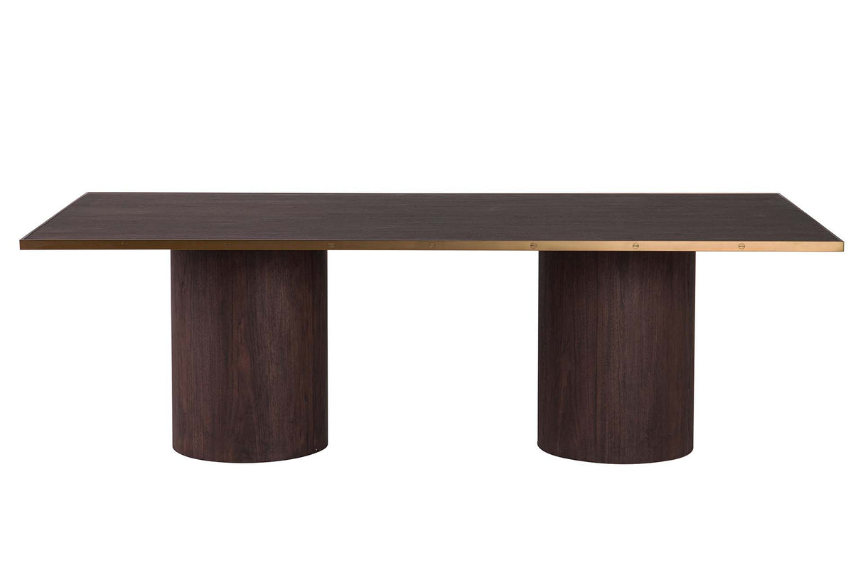 MESA COMEDOR MDF ACERO INOXIDABLE NOBLESSE 240x120x76CM