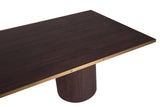 MESA COMEDOR MDF ACERO INOXIDABLE NOBLESSE 240x120x76CM