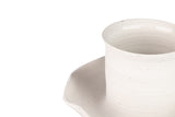 Vaso ceramico beige izmir 20x20x39 cm