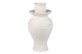 Vaso ceramico beige izmir 20x20x39 cm