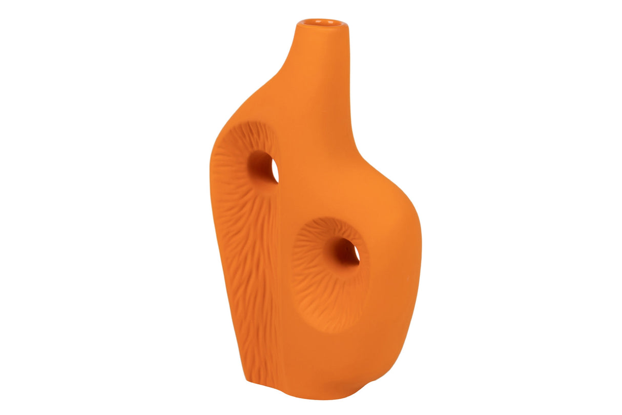 Zante Orange Keramikvase 18x8x30 cm