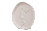 Piso de cerâmica Face branco Dalyan 19x4x19 cm