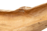 Plateau en bois naturel 100x20x10 cm