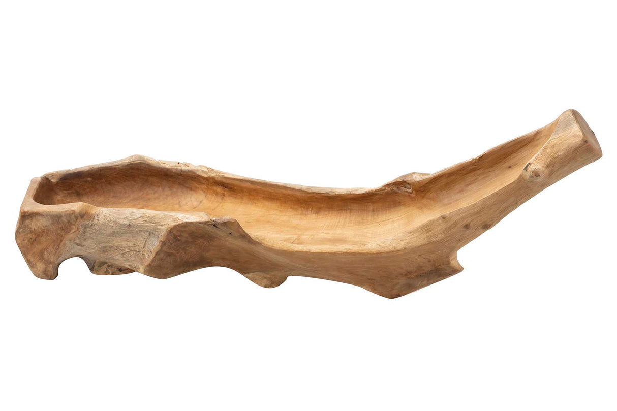 Plateau en bois naturel 100x20x10 cm