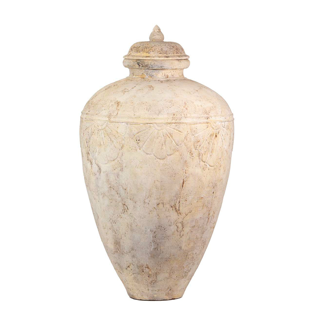 ANFER TERRACOTTA White Washing 76x76x120 cm