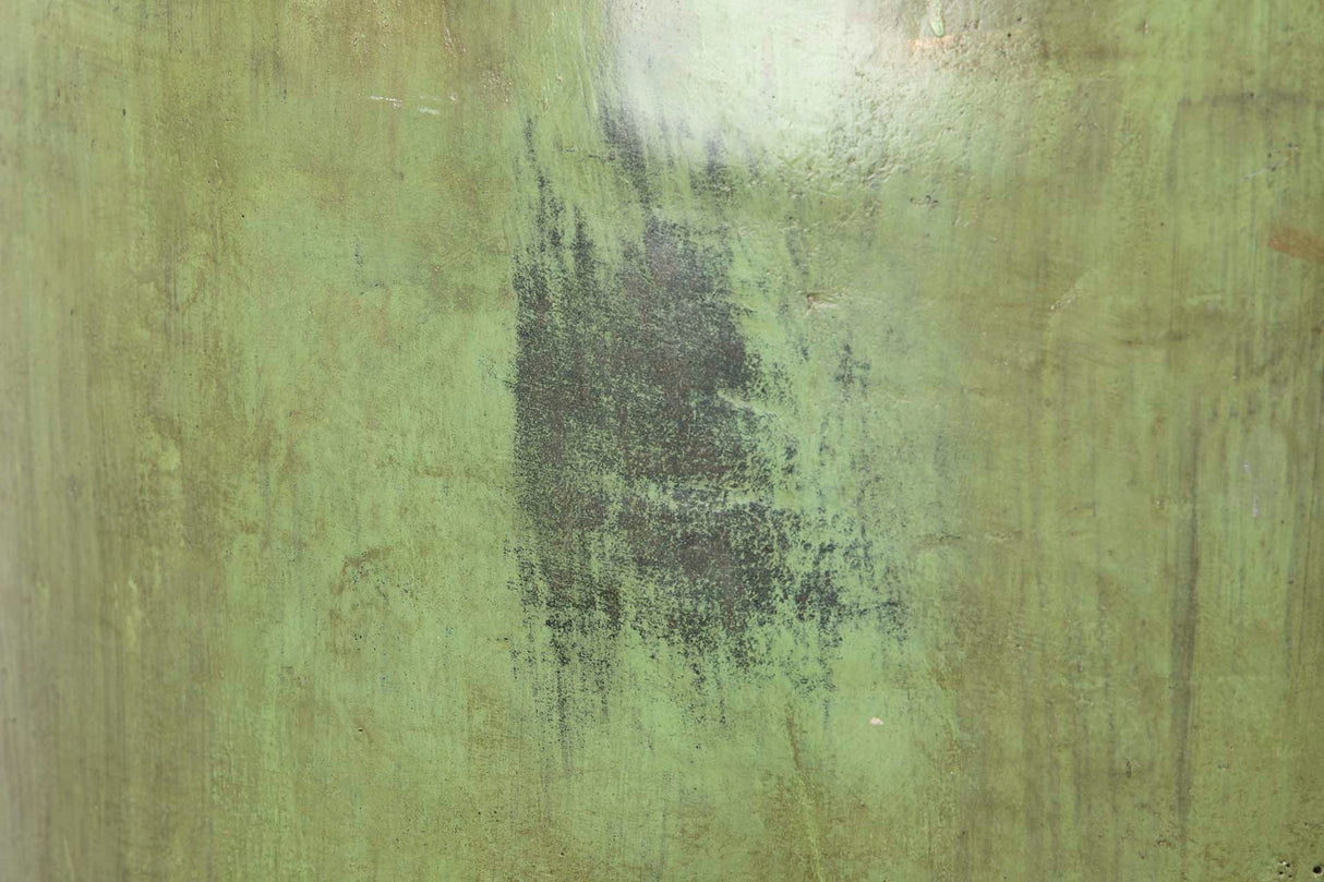 ANFORA CEMENTO VERDE 70x70x160 CM