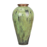 Grüne Terrakotta Amphora 60x60x98 cm