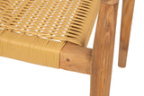 Chaise TECA naturel 60x60x85 cm