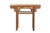 Console in legno in teak naturale 100x50x82 cm