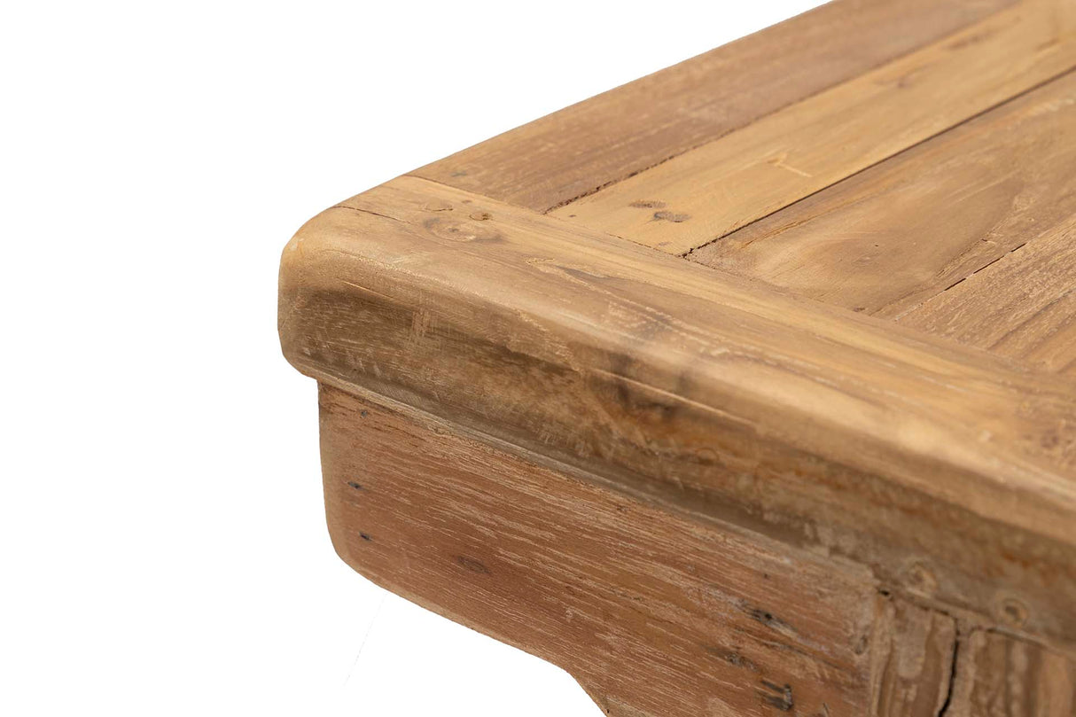 Console in legno in teak naturale 100x50x82 cm