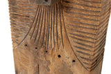 MASCARA AFRICANA MADERA NATURAL 43x24x103 CM