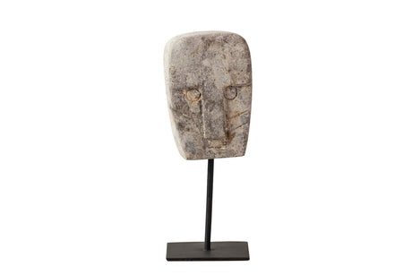 FIGURA DECORATIVA PIEDRA 8x7x23 CM