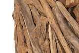 Natural Teakholz Badezimmer 120x60x120 cm