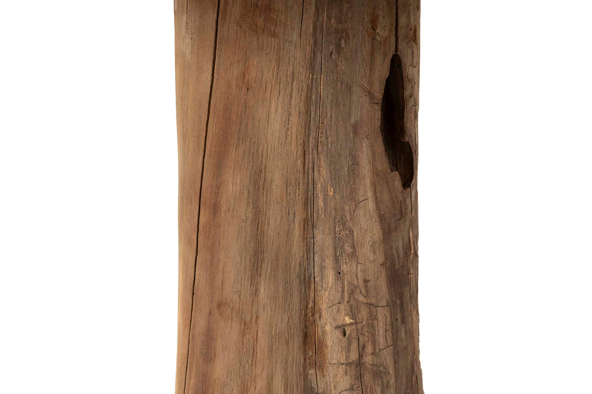 In teak in legno alto koulova 80x80x110 cm