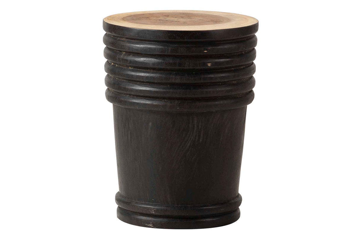 Natural Black Wood Auxiliary Tabelle 35x35x45 cm