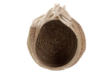 Panier de fibres naturelles 48x48x35 cm