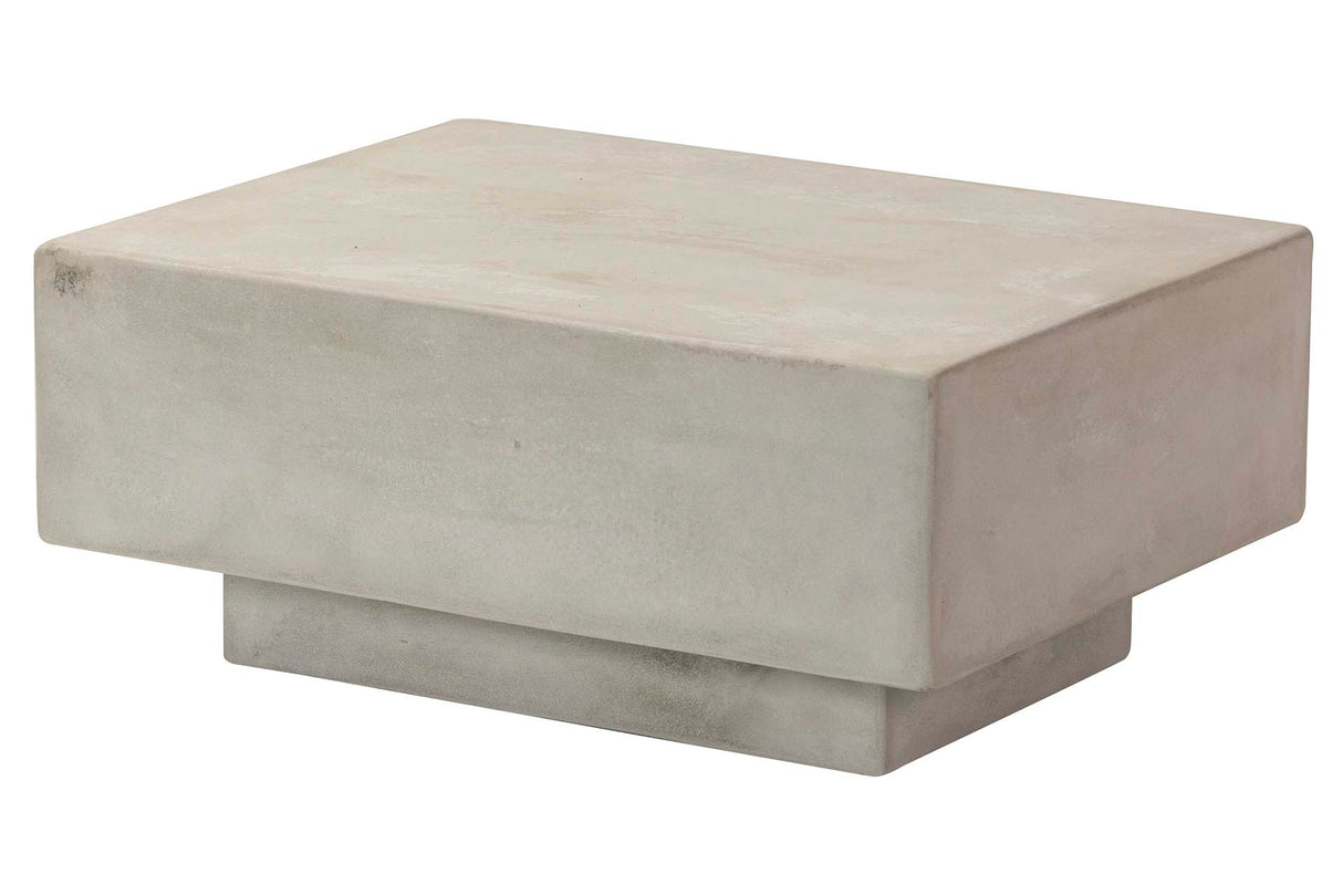 MESA CENTRO PIEDRA GRIS 80x60x34 CM