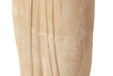 Figure Torse Blanc Terracotta 40x35x130 cm