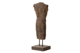 Figura Torso Man Brown Stone 20x20x70 cm