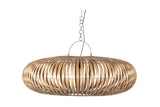 Lampe de toit natural bambu 120x120x40 cm