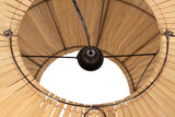 Natürliche Bambu -Dachlampe 120x120x40 cm