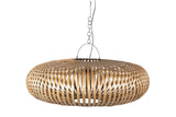 Lampe de toit natural bambu 120x120x40 cm