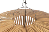 Lampe de toit natural Bambu 80x80x30 cm