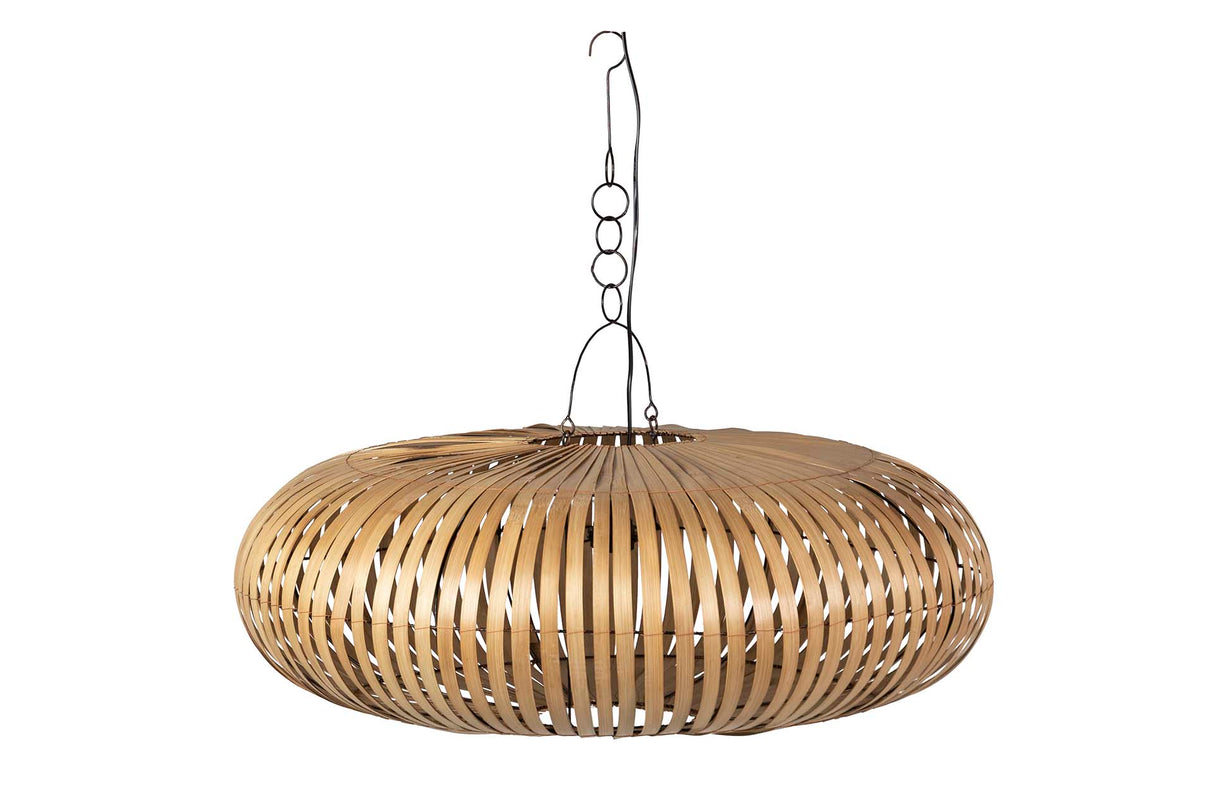 Lampada del tetto Bambu naturale 80x80x30 cm