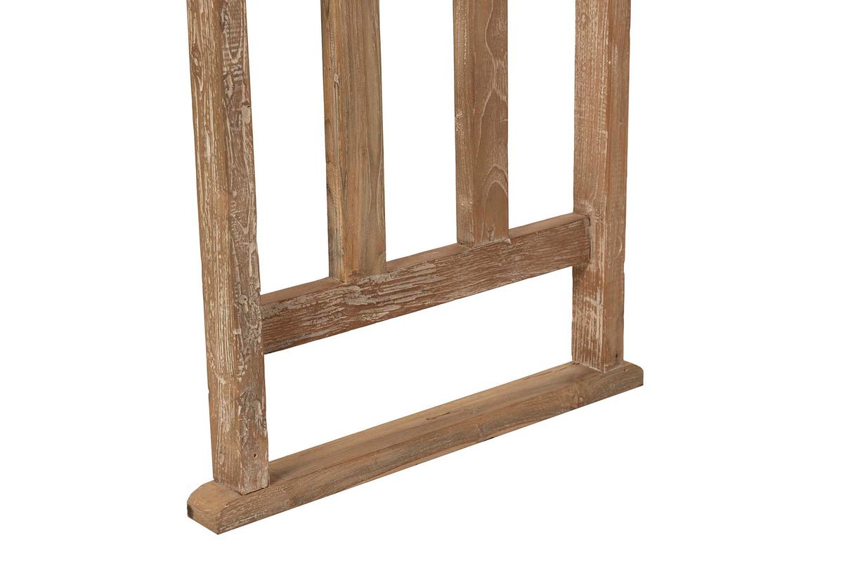 Console de madeira de teca natural 230x56x134 cm