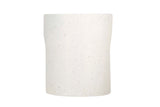 Table / tabouret auxiliaire blanc sédit 41x41x47 cm