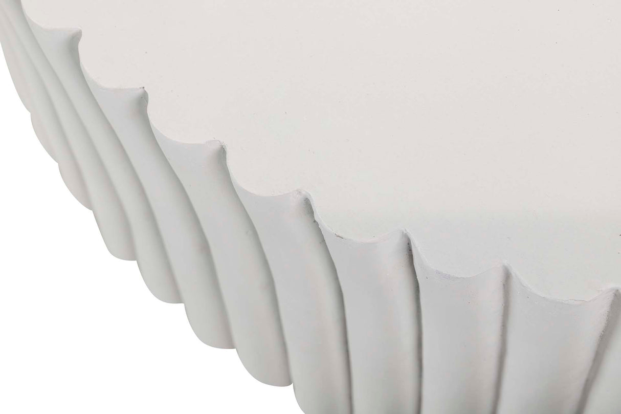 MESA AUXILIAR BLANCO SEDIT 106x106x42 CM