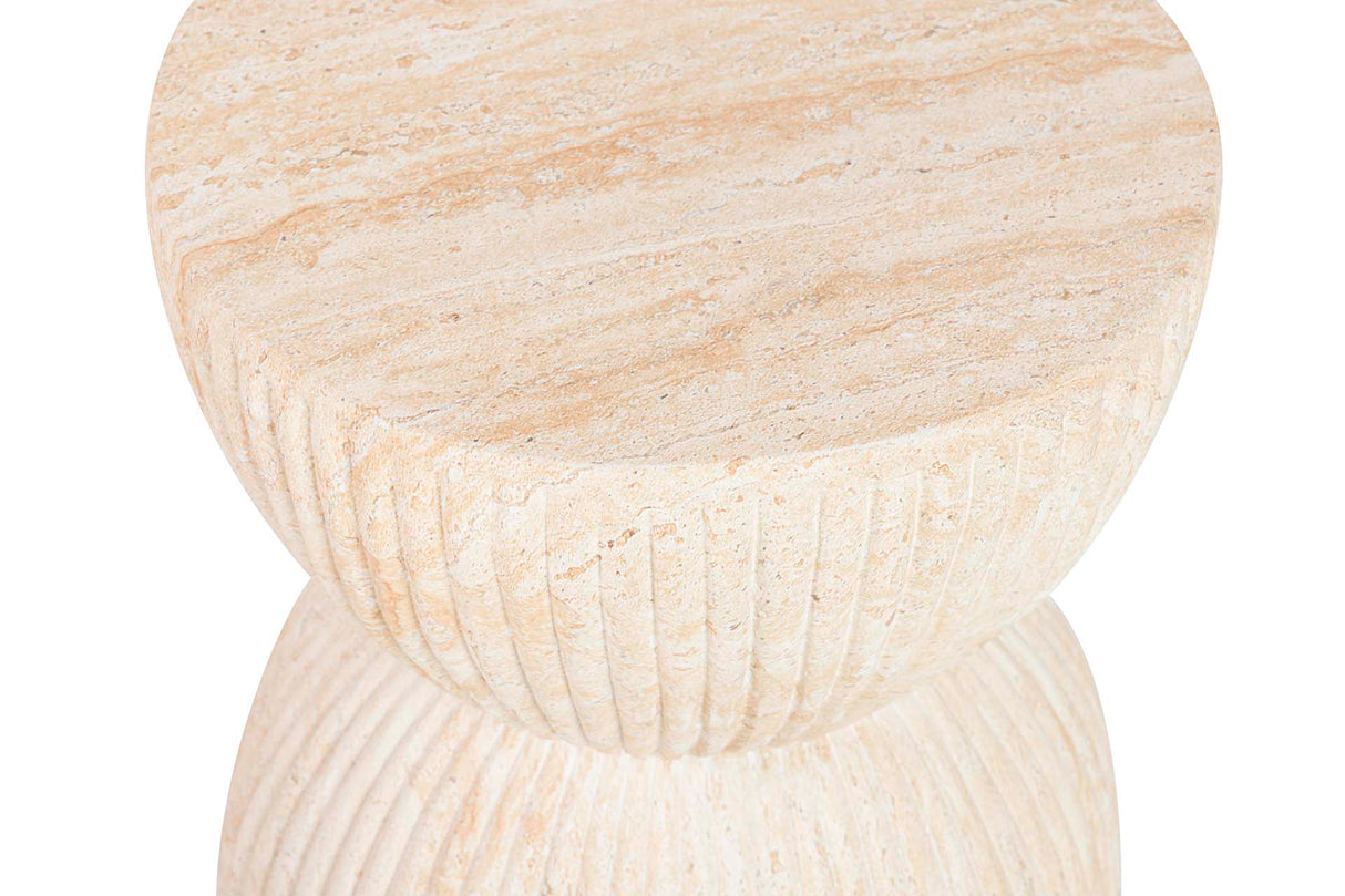 Tabela auxiliar/marron stool 38x38x46 cm