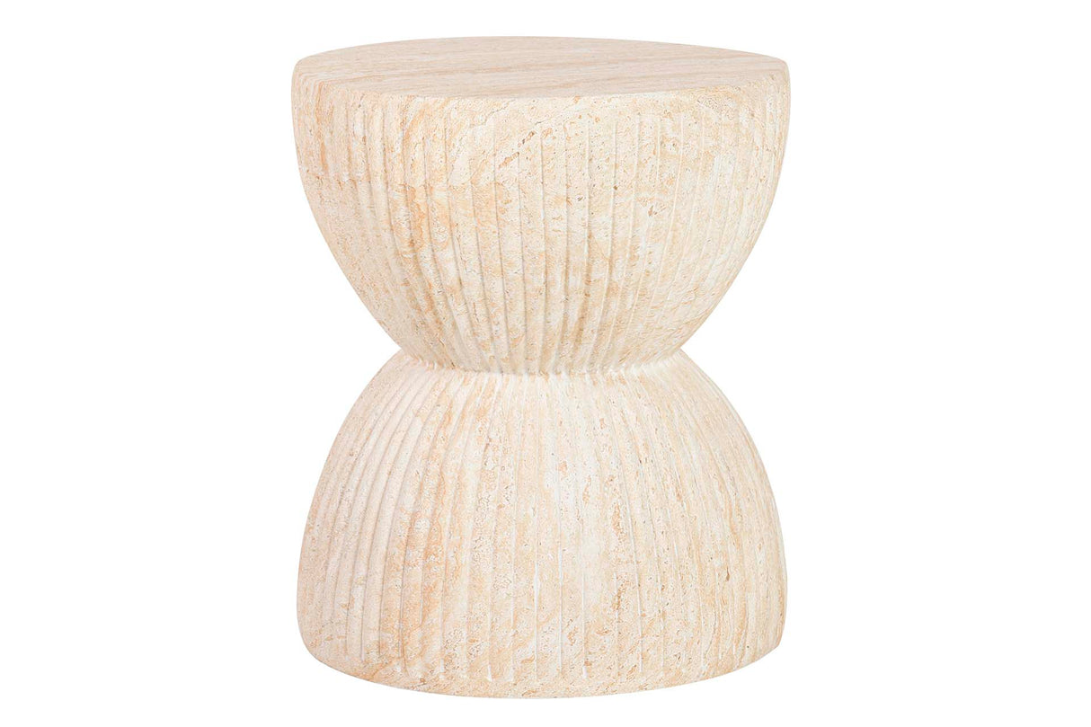 Tabela auxiliar/marron stool 38x38x46 cm