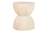 Tabela auxiliar/marron stool 38x38x46 cm