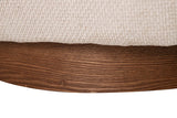 BUTACA CHENILLA BEIGE FLUX 100x89x60 CM