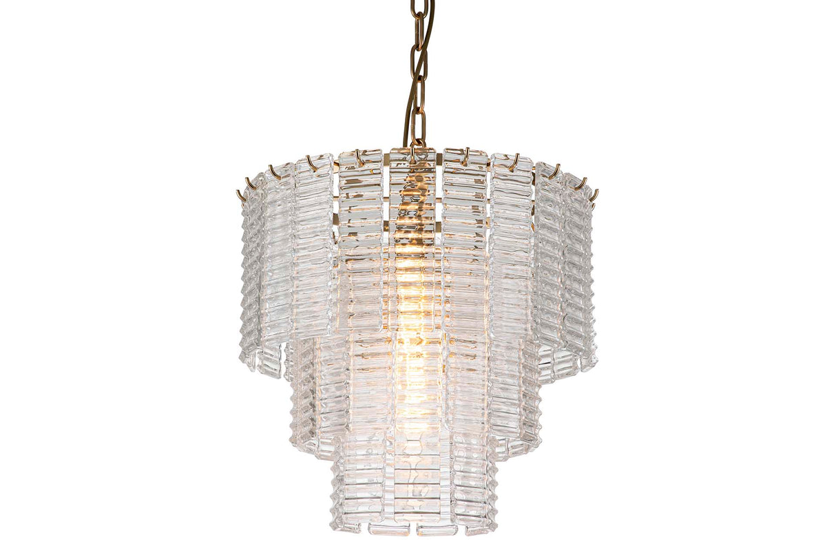 Lampada del tetto in metallo in metallo Dorado 42x42x93 cm