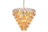 Lampe à toit en métal décalé 65x65x85 cm