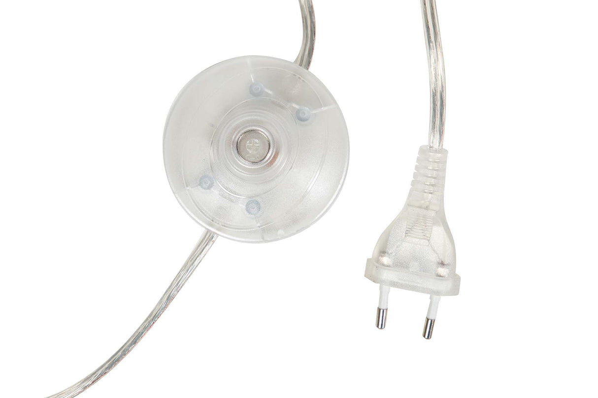 LAMPARA DE PIE MARMOL TRAVERTINO 30x45x146 CM