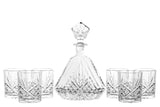 SET 7 PIEZAS WHISKY CRISTAL 630 ML