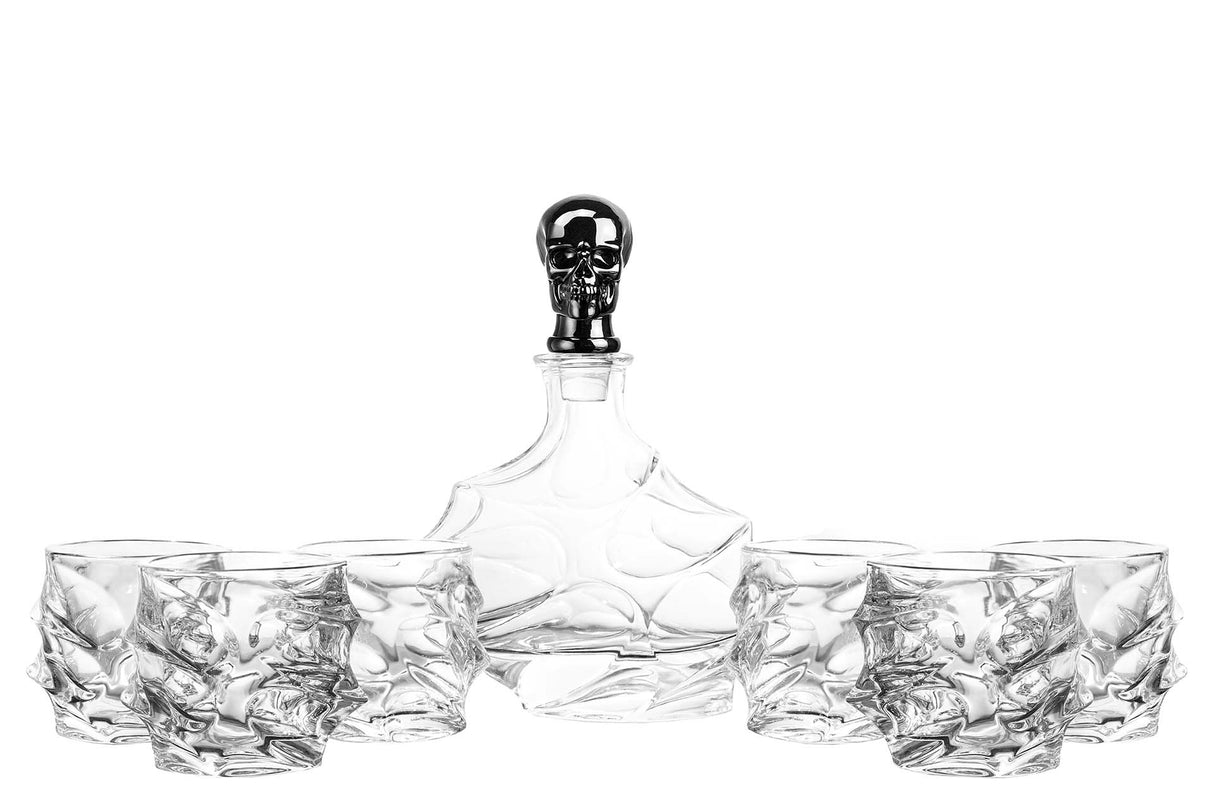 Definir 7 peças Whisky Crystal 760 ml