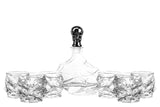 Definir 7 peças Whisky Crystal 760 ml