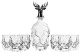 Definir 7 peças Whisky Crystal 750 ml