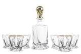 Definir 7 peças Whisky Crystal 750 ml