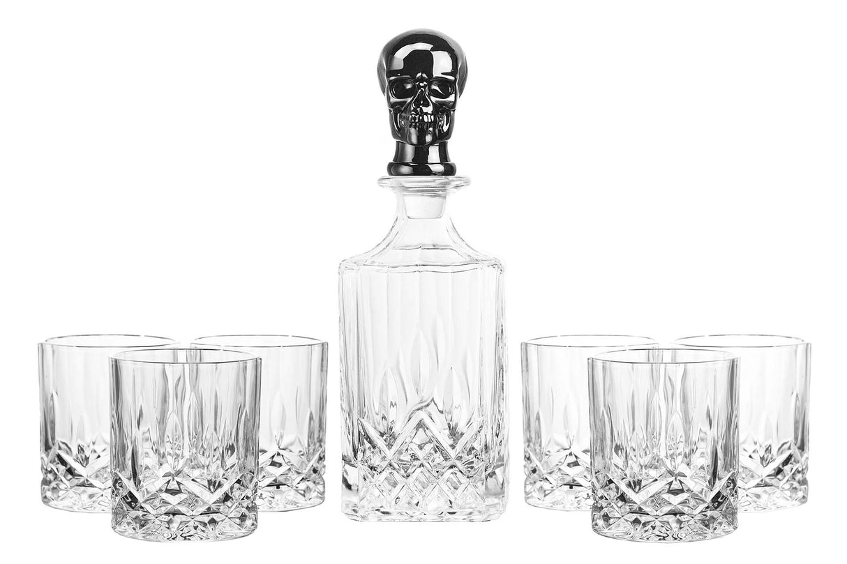Definir 7 peças Whisky Crystal 720 ml