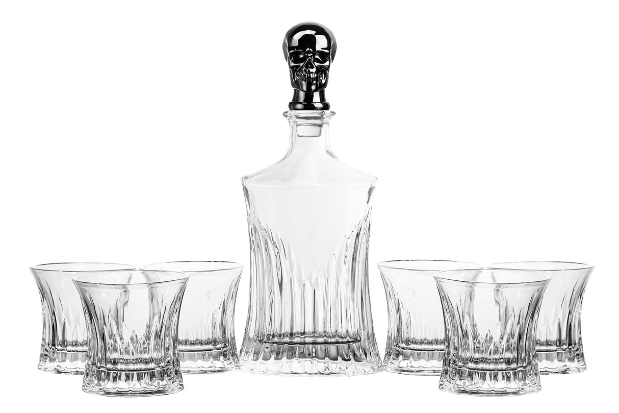 Definir 7 peças Whisky Crystal 700 ml