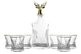 SET 7 PIEZAS WHISKY CRISTAL 700 ML